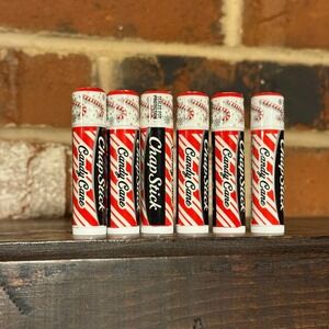 ChapStick Candy Cane Holiday Lip Balm 6 count New
